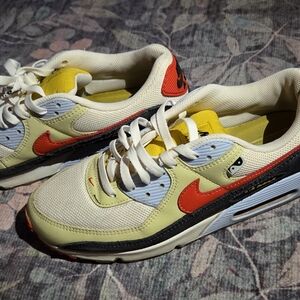 Nike Kids Sneakers - Red, Yellow, Cream